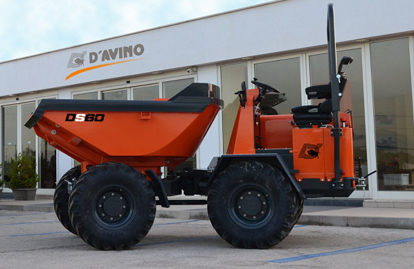 Klbový dumper 3 stranný sklápač DS60